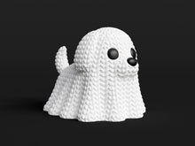 Ghost Dog Printlits 3D printed Halloween character image 3