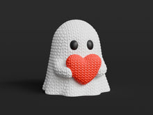 Heart Ghost Printlits 3D printed Halloween character image 3