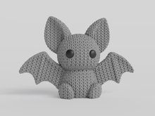 Vampire Bat 3D printed collectable, front detail